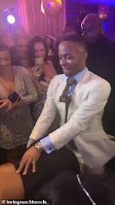 He is a jamaican english professional footballer. Raheem Sterling S Fiancee Paige Milian Shoves Woman Out The Way As She Twerks Against Man City Star Readsector