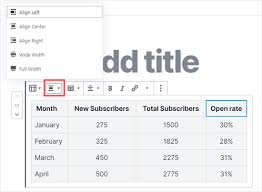Take a trip into an upgraded, more organized inbox. How To Add Tables In Wordpress Posts And Pages No Html Required