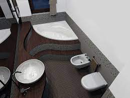 Bagno Moderno Con Gradino La Migliore Idea Di Interior Design E Con Con Vasca Da Bagno Incassata Con Gradini E Bagno M Bagno Progettazione Bagno Vasca Da Bagno