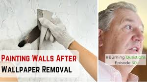 Then grab a pole sander and give the wall a good sanding, hitting all the high spots. Painting Walls After Removing Wallpaper Interior Painting Contractors From Naperville Youtube