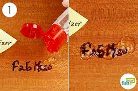 These wood stain removers consist of ingredients that are both safer to use and better for the environment. How To Remove Permanent Marker From Wood Fab How