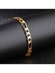 Free shipping on bracelets for men at nordstrom.com. Buy Men Gold Personalized Cuban Link Bracelet 18k Gold Plated Stainless Steel Figora Classic Hip Hop Wrist Bracelet Chain Bracelet For Men Online Topofstyle