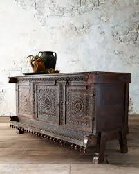 Indian Antique Damachiya Dining Furniture Makeover Rustic Furniture Carved Furniture