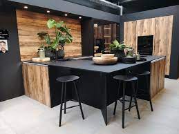We did not find results for: Cuisine Bois Et Noire Avec Ilot Convivial Amenagement Cuisine Ouverte Cuisines Design Amenagement Cuisine
