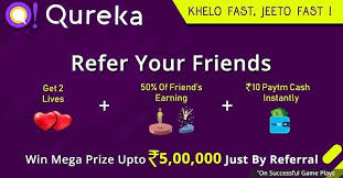 Get 50 bonus coins when you enter the referral code given above. Qureka App Referral Code To Get 10 Rs Paytm Cash Per Refer Proof Tricks By Stg
