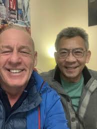 Robert Davies is this mornings photo and life story. He arrived at ysgol y  fron Borneo and became very popular, a great smile to go with his sense of  humour. Rob had