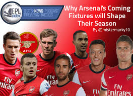 Why Arsenal S Coming Fixtures Will Shape Their Season Epl Index Unofficial English Premier League Opinion Stats Podcasts