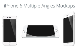 Iphone 6 Mockup Multiple Angles Iphone 6 Iphone First Iphone