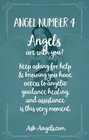 Angel Numbers Learn The Angel Number Meanings Today Angel Numbers Spiritual Guidance Angel Number 4
