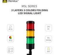 Custom MSL1-301 24v 3 layers Industrial Signal Tower Light ...