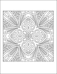 Free adult coloring pages to print and color featuring the detailed art of thaneeya mcardle, published coloring book artist. Free Printable Geometric Coloring Pages For Adults Geometric Coloring Pages Coloring Pages Mandala Coloring Pages