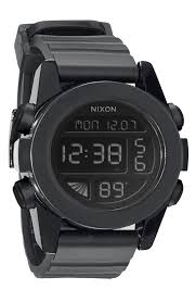 Nixon The Unit Round Digital Watch 44mm Nordstrom Watches For Men Nixon Watch Digital Watch