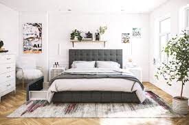 Storage bed queen under bed storage hidden storage storage drawers storage beds platform bed designs platform beds unique bedroom furniture cosmoliving elizabeth upholstered bed with storage—coming in hot! Elizabeth Low Profile Bed Bedroom Design Modern Bedroom Design Modern Bedroom