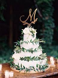 Cake Topper M Wood Monogram Wedding Cake Topper M Personalized Etsy Weddingcaket Cake Topper Wedding Monogram Cake Topper Initials Wedding Cake Toppers