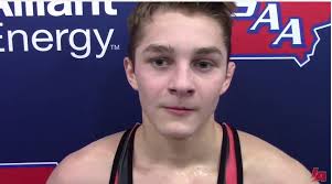 Mason Lyons (Bellevue) vs Hunter Hagen (West Hancock)