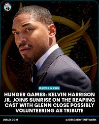What do you think about Kelvin Harrison Jr. joining the cast of The Hunger  Games: Sunrise