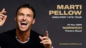 For group bookings of 10 or more: Marti Pellow