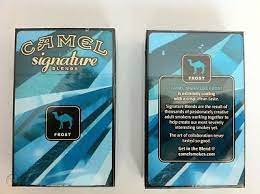 Here is a link to the picture. Camel Signature Frost Unopened Brand New Pack 143134600