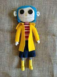 Sale Handmade Coraline Doll Ships From London Etsy Feltro Kawaii Bonecas Artes E Artesanato