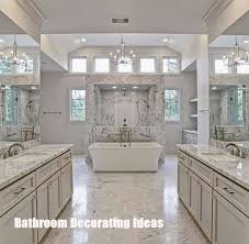 Make Your Bathroom Look Bigger With These Bathroom Decorating Ideas Luxury Master Bathrooms Glamorous Bathroom Master Bathroom Design