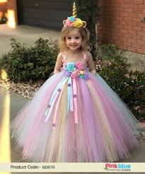Pastel Rainbow Unicorn Birthday Tutu Dress Baby Girl To Toddler Birthday Girl Dress Unicorn Birthday Outfit Baby Girl Birthday Dress