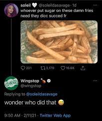 The chicken industry might be facing a national. Wingstop On Twitter A Tweet That Lives On