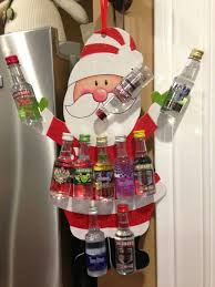 Drunken Santa For A Yankee Swap Gift Abarry44 Christmas Gift Exchange Diy Christmas Gifts Swap Gifts