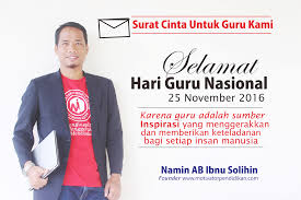 Ya, tentu saja kita harus menggunakan ragam bahasa sunda yang sopan atau halus. Surat Cinta Untuk Guru Kami Motivator Pendidikan No 1