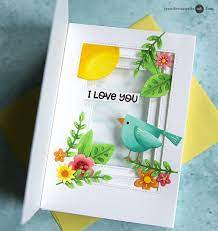 With a cute homespun banner made from string and craft paper or fabric, this card is sure to be proudly displayed. Inside Tunnel Cards Birthday Cards Diy Handmade Birthday Cards Jennifer Mcguire Cards