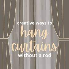 Before you purchased your curtains, you decided (hopefully) how long you wanted them to be. How To Hang Curtains Without A Rod Dengarden