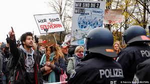 For example, masks or social distancing may still be. Police Break Up Large Berlin Protests As Germany Passes Tougher Coronavirus Laws News Dw 18 11 2020