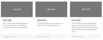 Bootstrap flip card is also popular and that allows swift content change on click. Responsive Card Deck Stack Overflow
