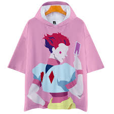 His physical strength ranked third in the group. Grosshandel Anime Hunter X Hunter Hisoka 3d T Shirt Frauen Manner Harajuku Kurze Hulse Mit Kapuze Lustiger T Shirt Hip Hop Street Cosplay Von Zhouzhaoyu 8 21 Auf De Dhgate Com Dhgate