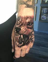 Wolf Tattoo By Stefan Limited Availability At Revival Tattoo Studio Wolf Tattoo Sleeve Hand Tattoos Hand Tattoos For Guys