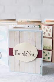 Handmade thank you card ideas. 10 Simple Diy Thank You Cards Rose Clearfield