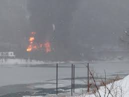 Image result for oil train derailment 2015 WV