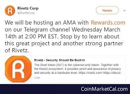Get up to date rivetz charts, market cap, volume, and more. Rivetz Rvt Telegram Ama