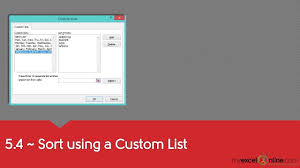 5 4 Sort Excel Pivot Tables Using A Custom List Met Afbeeldingen