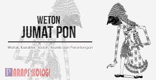 Keistimewaan di hari jumat legi yang lainnya adalah hatinya yang selalu lapang, jarang mengeluh dan selalu sabar. Watak Weton Jumat Pon Ramalan Jodoh Rezeki Nasib Dan Peruntungan Majalah Online Parapsikologi