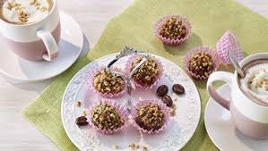 Kruger Rezept Cappuccino Haselnuss Pralinen Rezept Haselnuss Cappuccino Lebensmittel Essen
