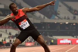 He is the reigning world and olympic champion in these three events. Mengenal Usain Bolt Manusia Tercepat Yang Ada Di Bumi Saat Ini Bolasport Com