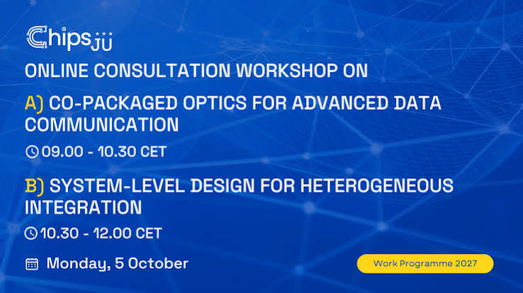 Join Consultation Workshop on Co-Packaged Optics and System-Level Design for Heterogeneous Integration – EPoSS