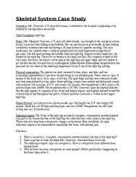 Skeletal System Case Study By Nicole S Science Scribbles Tpt