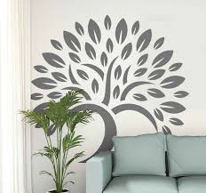 A simple tree with a style for all nodes. Tree Simple Small Leaves Tree Wall Sticker Tenstickers
