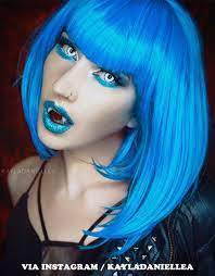 Here's what you'll need navy blue. Blue Wig Halloween Costume Off 69 Medpharmres Com