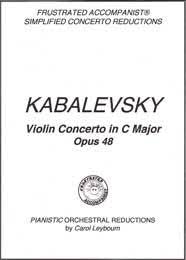 рахманинов концерт 3 для фортепиано с оркестром скачать бесплатно Simplified Piano Score For Kabalevsky Violin Concerto In C Major Opus 48 Piano Score Violin C Major
