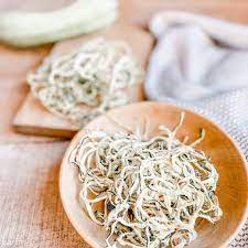 Rich flavors of pasta sauce, beef and three types of cheese fill the layers of zucchini lasagna noodles. How To Dry Zucchini Noodles Roots Boots