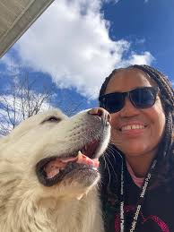 Spring is here in the Napa Valley, with my big boy Cole…🐾❤️￼
