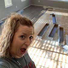 Floor installation underway, study to be reassembled