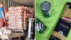 Módulo gratuito en esta provincia cubana: latas de sardina, pasta, arroz y  azúcar